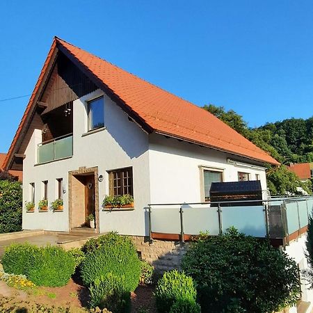 Ferienwohnung Am Rennsteig Bei Eisenach - Ilona Schmidt Wolfsburg-Unkeroda المظهر الخارجي الصورة